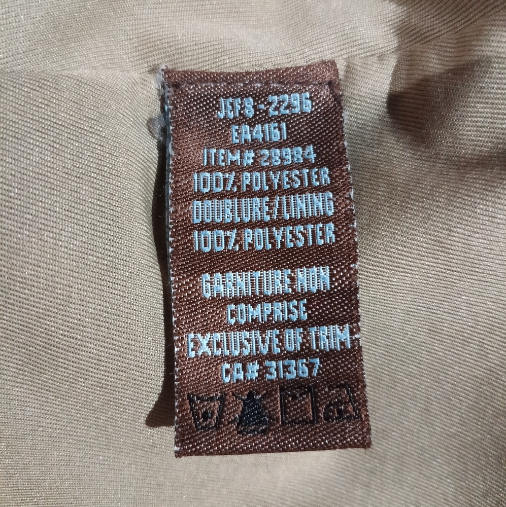 Jessica Women's Green And Tan Patterned Top - Picture 3 of 7